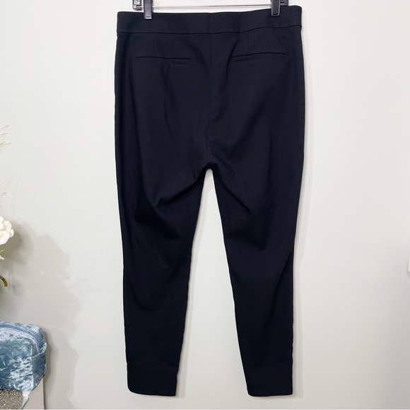 LOFT Black Sailor High Waist Skinny Ankle Dress Pants 12 - Picture 5 of 11